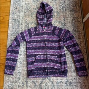 OshKosh B'gosh Pink and Purple Fleece Hoodie